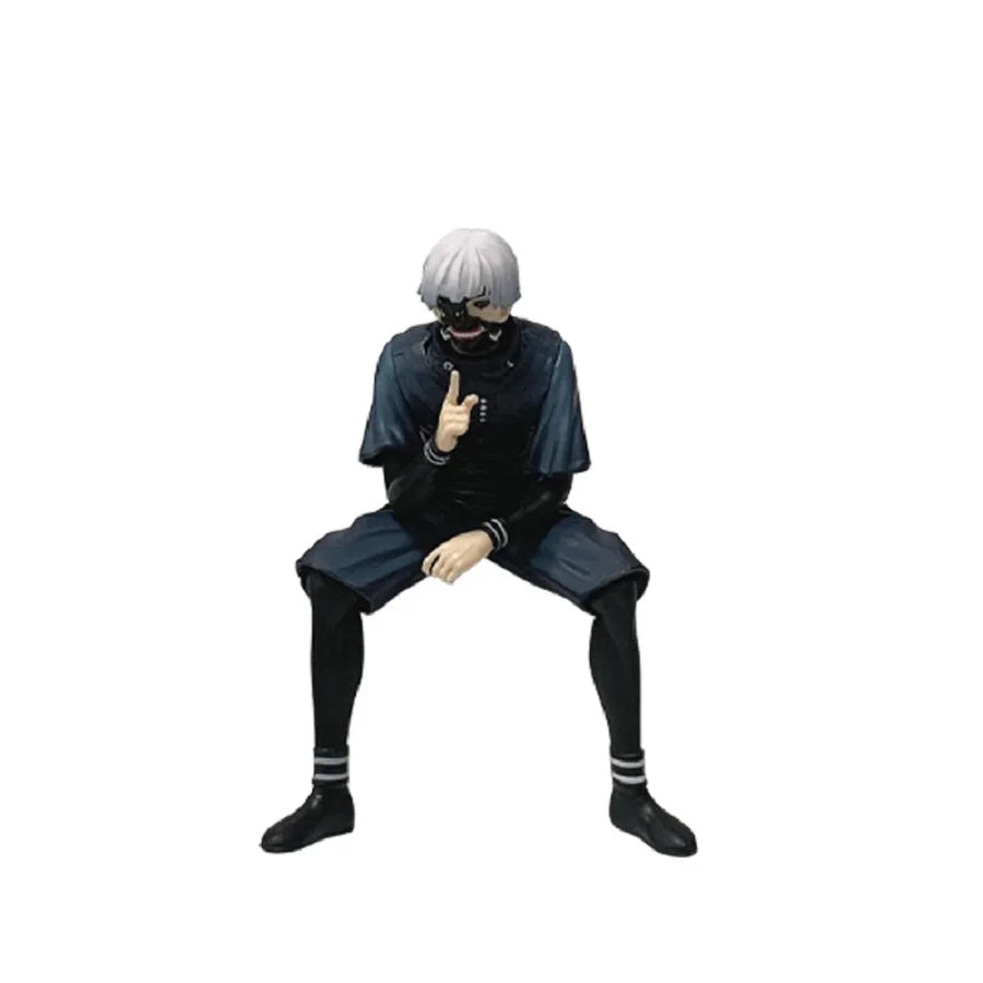 3 Styles Anime 18-20cm Tokyo Ghoul Figures ghoul Mask Kaneki Ken Action Model Pvc Desktop Statue Ornament Collection Toys Gifts