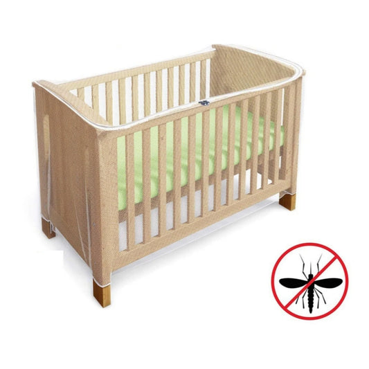 Mosquito Net Baby Bed Anti-Mosquito Large Mosquito Net Cover For Baby Crib Insect Net Encrypted Mesh Living Room With Zipper.
