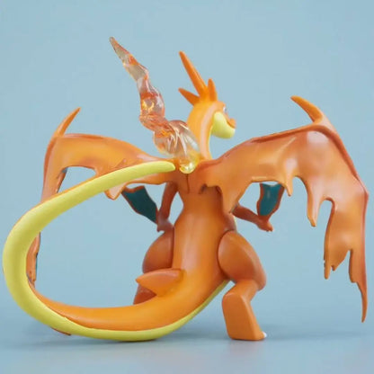 10.5cm/4.14in Pokemon Anime Figure Charizard Y Action Figures Pvc Collection Model Toys Gifts