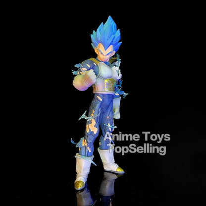 26.5cm/10.43in Anime Dragon Ball Vegeta Figure Vegeta Figurine Pvc Action Figures Gk Statue Collection Model Toys Gifts