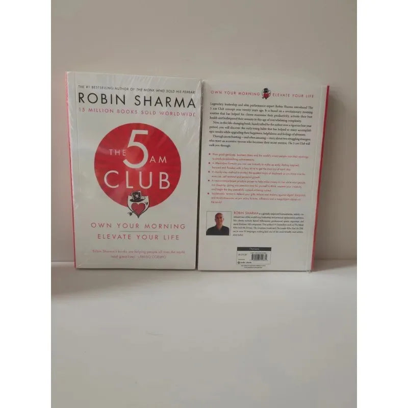 2026 hot selling items The 5AM Club By Robin Sharma Own Your Morning Elevate Your Life English Book