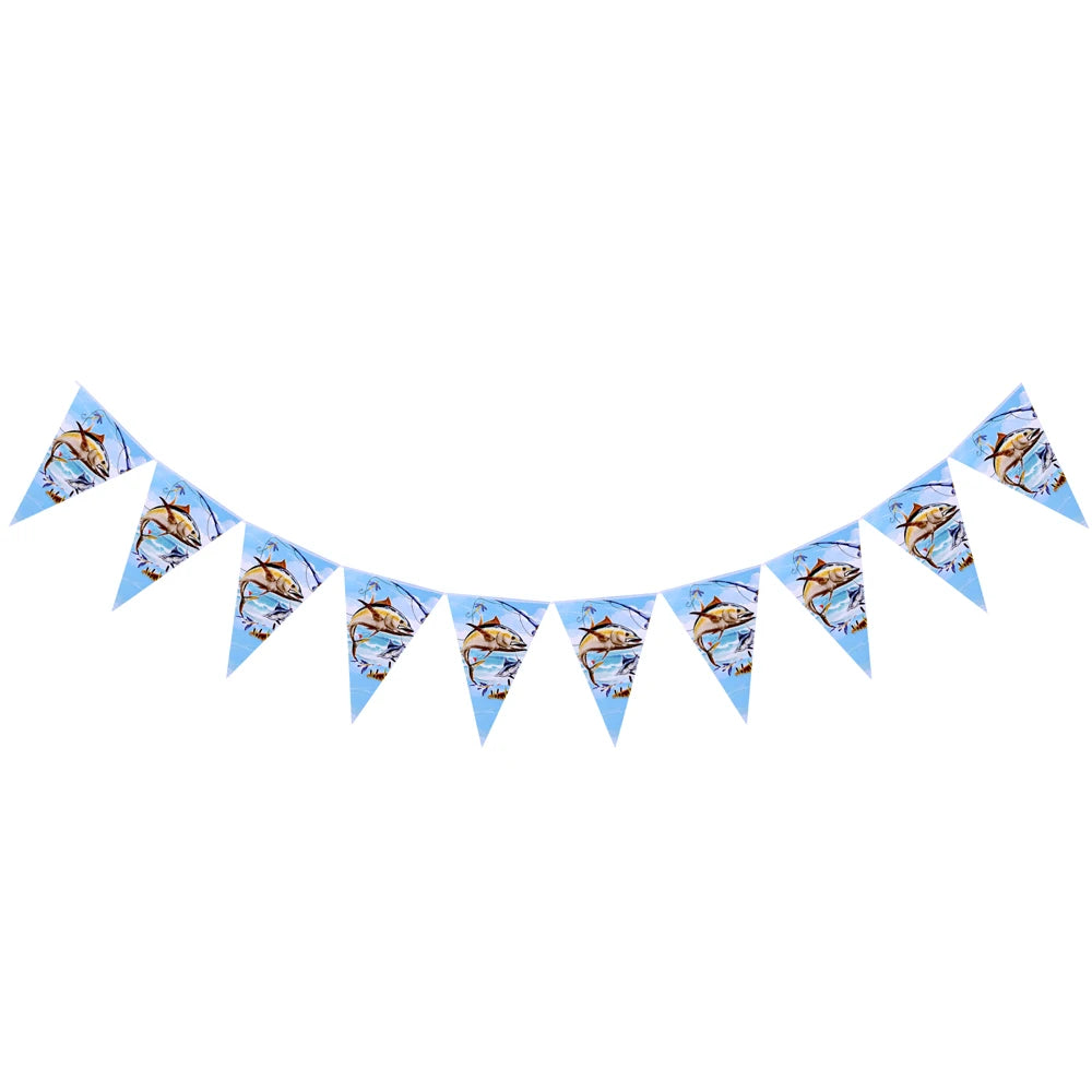 Fish Balloons Realistic Balloons Fishing Birthday Party Decor Cute Inflatable Fish Balloons for Fishing Theme Party Decorations