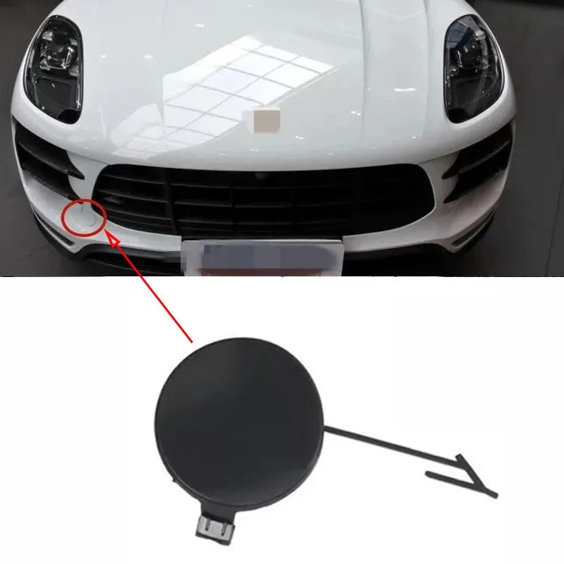 For Porsche Macan Turbo 2014-2017 Front/Rear Bumper Tow Hook Cap (Unpainter)