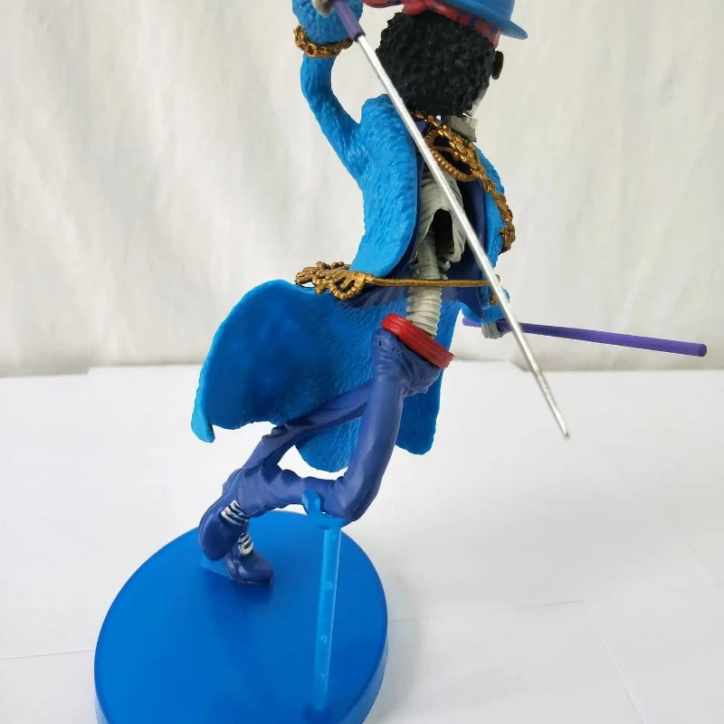 20cm One Piece Figures 20 Anniversary Brook Figurine Pvc Statue Model Doll Collectible Room Decoration Gifts