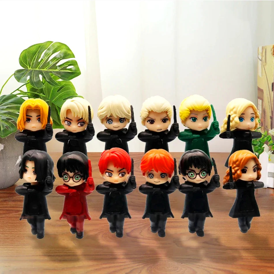 NewHarry Potter Blind Box Series Anime Cartoon Collection Cute Figures Ornaments Doll Children Christmas Surprise Box Decoration