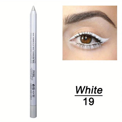 1pcs Waterproof Eyeliner Set with Glitter Effect, Includes Eye Shadow & Highlighter Pens, Colorful Makeup Kit for Stunning Looks