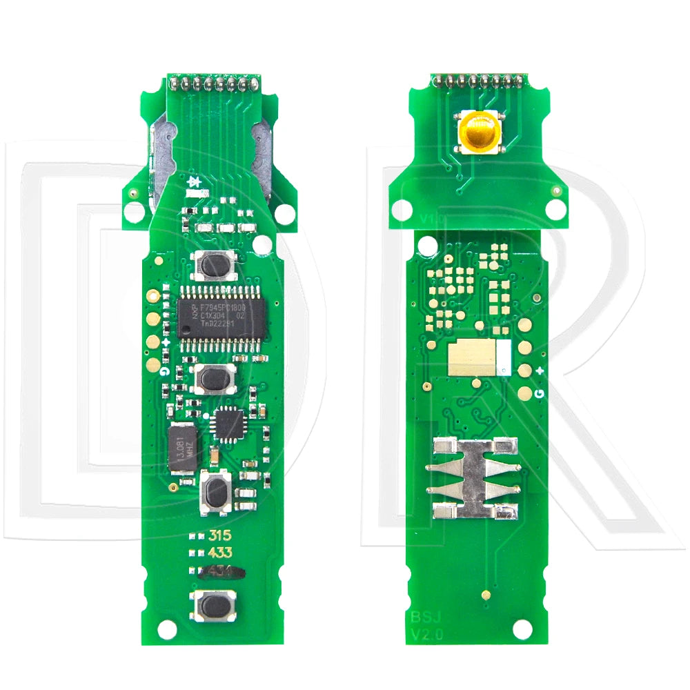 Great ID49 PCF7945P 315/433/434MHz No Keyless/Keyless Go Car Remote Key DIY Parts For Porsche Macan Panamera Cayenne