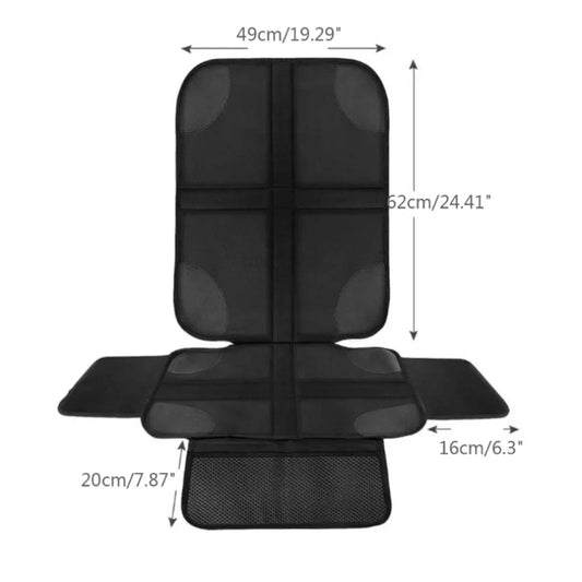 Universal Child Safety Seat Anti-Slip Anti-Scratch Mat Pads Waterproof Car Seat Protective Cover for-Baby Kid Protection