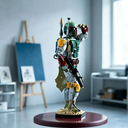 2026 New 1544PCS Classic Movie Boba Building Blocks Fett Character Blocks Bricks Construction Toys for Friends Birthday Gifts