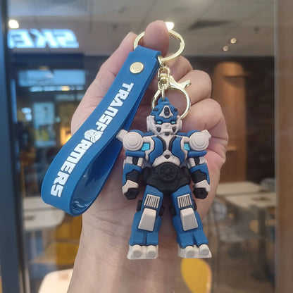 2026 New Transformers Keychain Anime Peripherals Pvc Cartoon Doll Keychain Car Accessories Toys Men and Women Birthday Gifts