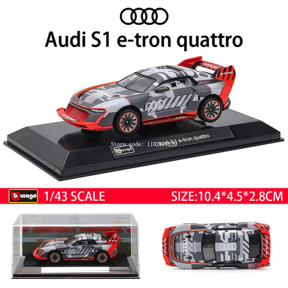 Bburago 1:43 WRC Toyota GR Yaris Rally1 Hybrid Rovanpera #69 Ogier #17 Alloy Luxury Vehicle Diecast Pull Back Cars Model Toy