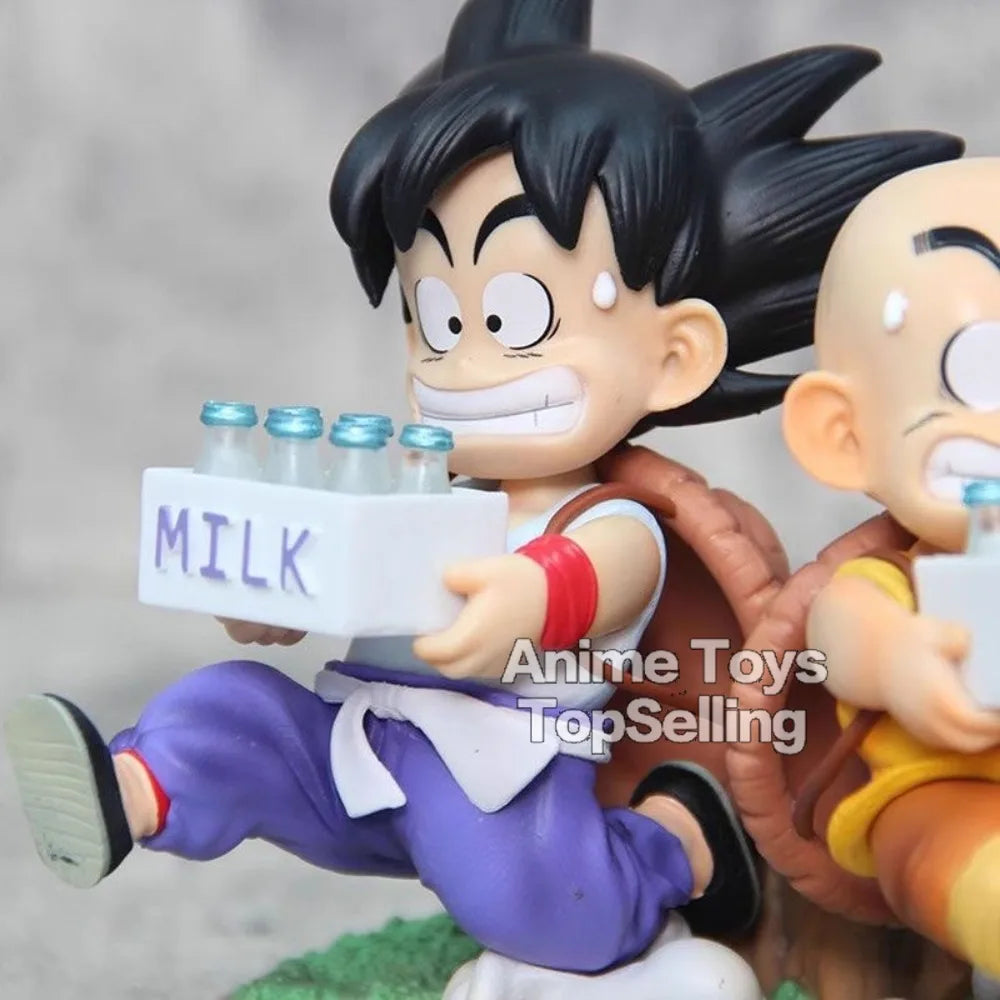 15cm Anime Dragon Ball Figure Goku and Krillin Action Figures Pvc Statue Collection Model Toys Gifts