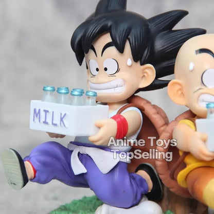 15cm Anime Dragon Ball Figure Goku and Krillin Action Figures Pvc Statue Collection Model Toys Gifts