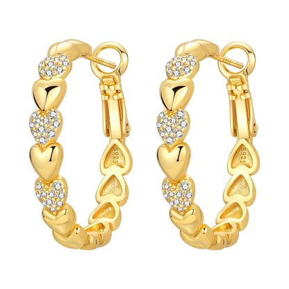 Original 925 Sterling Silver Planet Starlight Earrings Fashion 18K Gold Hoop Earring for Women Piercing Jewelry Aretes Gifts