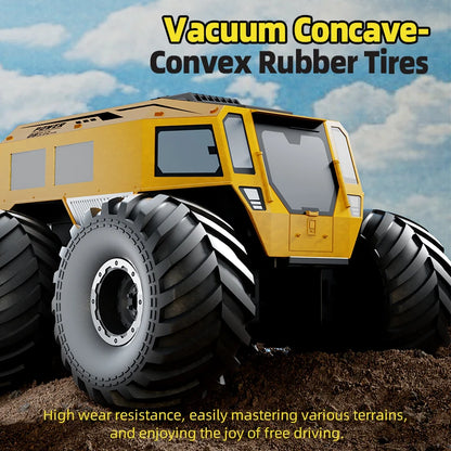 New JJRC Q210 RC Sherpa Four-Wheel Drive Large Foot Climbing All-Terrain Amphibious Vehicle Toys for Children.