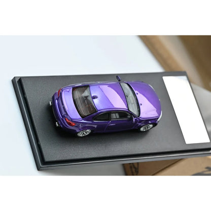 7CM Model 1/64 1M Coupe E82 Model Car Vintage Cars Diecast Vehicle Collection Model With Display Case Gifts for Adults