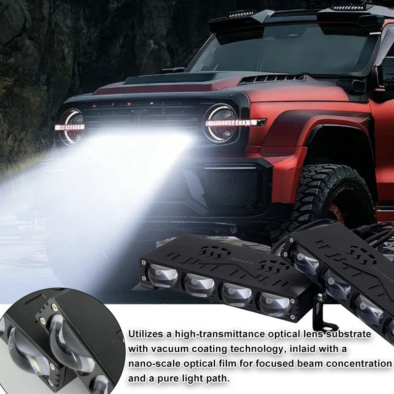 LED Light Bar Super Bright Spot Flood Fog Driving Light 12V 60V for Car Grille Motorcycle Auxiliary Off Road Truck Boat 4x4