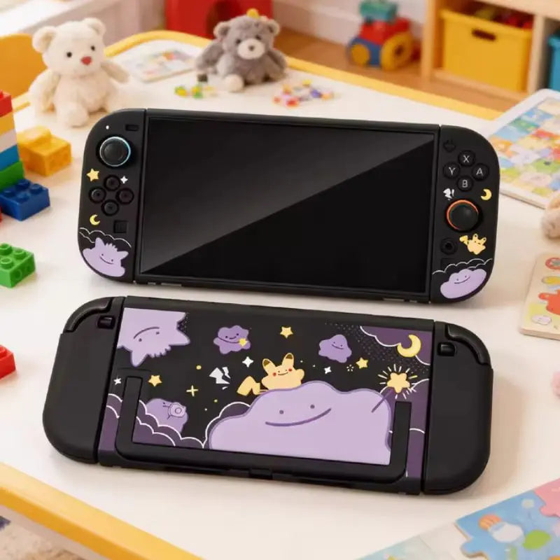 Hot Switch 2 Matte Hard Shell Protective Case Ditto Pattern For Ns 2 Joy Con Handheld Game Console Accessories Periphery