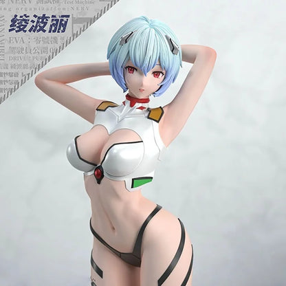 【In Stock】Chassis Desktop Ornaments Short Hair Ling Ayanami Rei Gk Hand-Made Two Beautiful Girls Tide Play Decorations