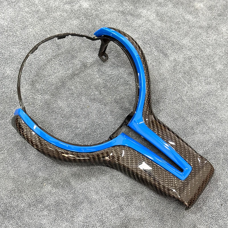 M power Steering Wheel Covers Car Carbon Fiber M sport Steering Wheel Trim for BMW M2 F87 M3 F80 M4 F82 M5 F10 M6 F06