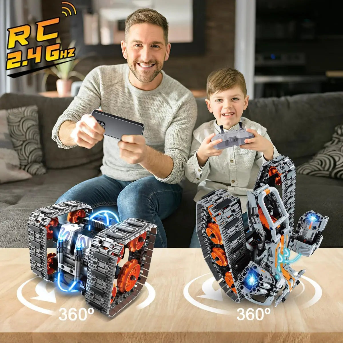 Technology Trend Play Programming Assembly Robot Aerospace Military Building Blocks Helicopter Warship Rocket Puzzle Assembly Sm