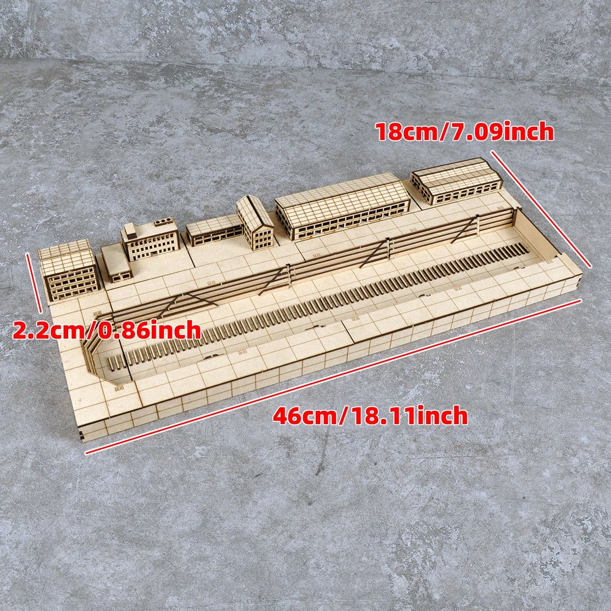 Assembly Architectural Sand Table Navy Yard Naval Base Building Shipyard Dockyard Ship Diorama Miniature Scale Model Kit 1/700
