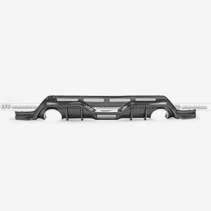 For Toyota GR Yaris GXPA16 VRS Type Rear Diffuser - Carbon Fiber/Glass Fiber for G16E 1.6T 2020+ JDM Aero Kit