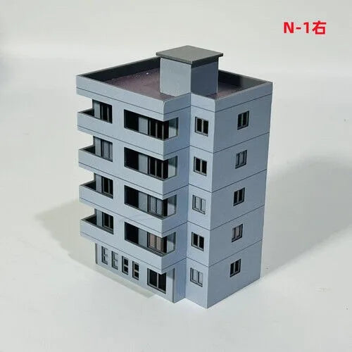 1/350/150 Diorama Outland City Modern Commercial Building Model Street Office Home Scene Model Toys