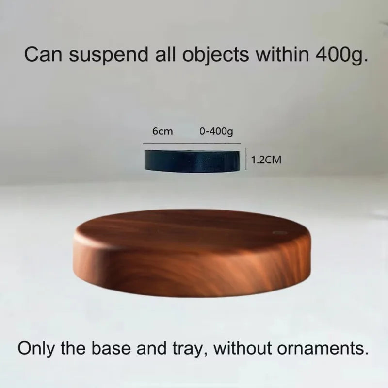 Levitating Display Stand Magnetic Floating Display with Stand for Toys Figures Miniatures Automatic Rotating Creative Gifts