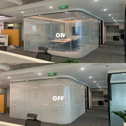 Electrochromic Dimming Transparent PDLC Glass Film  Self Adhesive Electrical Pdlc Smart Film for Glass Window Tint Glass