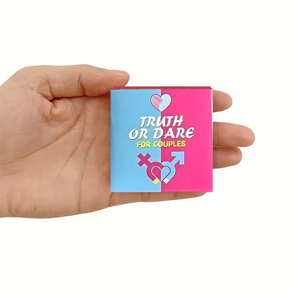 Truth or Dare Card Game, Party Entertainment Board Game, Couple's Date Night, Ideal Gift for Christmas, Valentine's Day and Anni