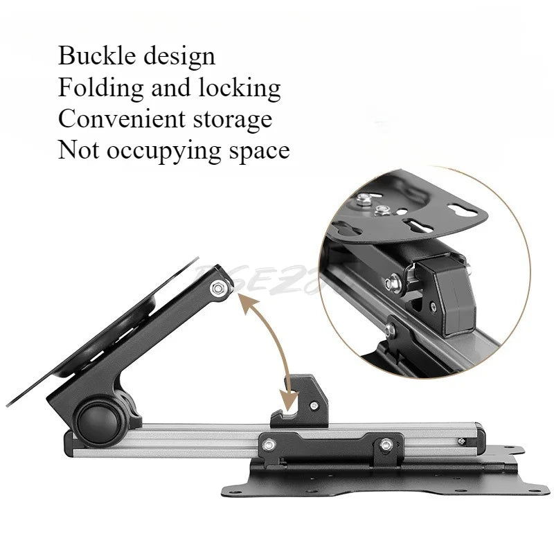 Hanger TV RV Car Mounted Ceiling  Bracket Monitor Display Ceiling Screen Folding