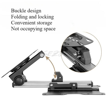 Hanger TV RV Car Mounted Ceiling  Bracket Monitor Display Ceiling Screen Folding