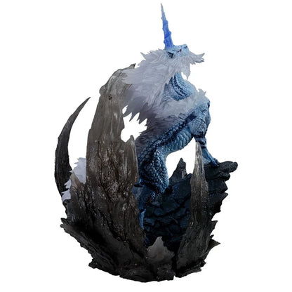 22cm Monster Hunter World Kirin Anime Figure Capcom Builder Creator's Model Glavenus/Dinovaldo/Velkhana Action Figure Doll Toys