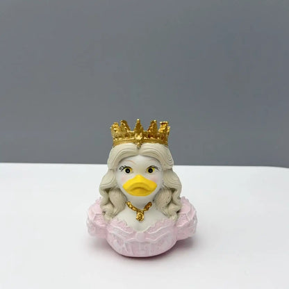 Alien Duck Resin Statue，Evil Alien Duck Ornament ，Resin Car Dashboard & Desk Decor, Funny Gift Idea