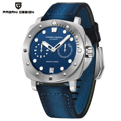 PAGANI DESIGN Mechanical Wristwatches Sapphire Glass AR coating luxury Mens watch Brand CAL.2C10 Movement Men's Watches PD1767