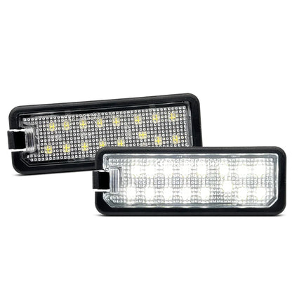 2Pcs For Porsche 987 911 997 958 Boxster Cayman Carrera Turbo Cayenne GT3 White LED Number License Plate Light