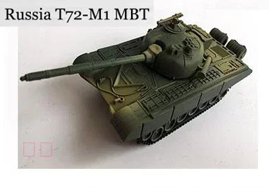1/72 Plastic Assembled Tank Model Kit WWII Military Model Puzzles 24 Styles Tanks Sand Table Tanks Toys for Boys