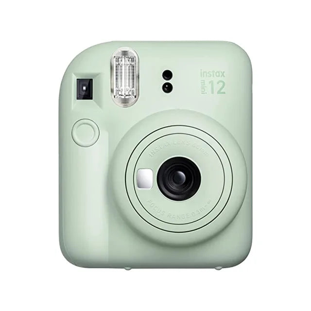 Fujifilm Instax Mini 12 Instant Camera Optional 20/40 Sheets Instax Mini Film + Album + Bag Pink / Blue / Mint / White / Purple