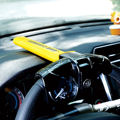 EAFC Car Steering Wheel Lock Heavy Duty Stainless Lock Universal Anti-theft Car/Van Security Rotary Enhance Automobile Security