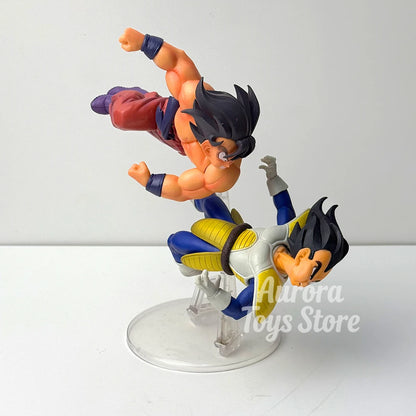 22.5cm/8.86in Anime Dragon Ball Z Figure Goku Vs Vegeta Action Figures Pvc Collection Model Toys for Gifts