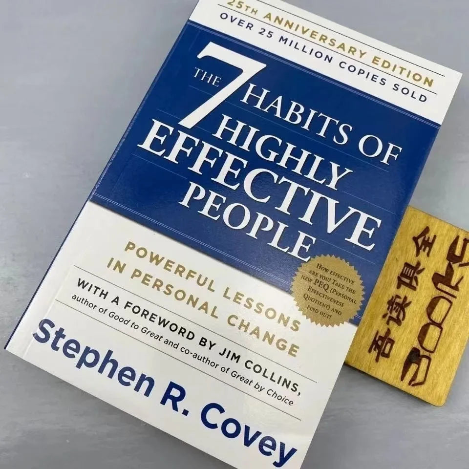 The 7 Habits of Highly Effective People English Original Book By Stephen R. Covey Professional Management Reading english books