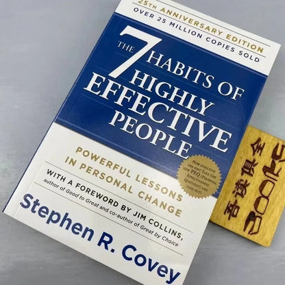 The 7 Habits of Highly Effective People English Original Book By Stephen R. Covey Professional Management Reading english books