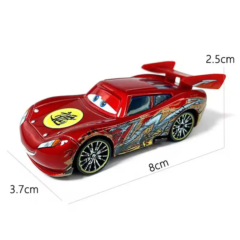 Cars 3 Doc Hudson Sally Mater Lightning McQueen Anime Model Alloy Cars 1:55 Metal Die Casting Racing Toys Child Birthday Gifts