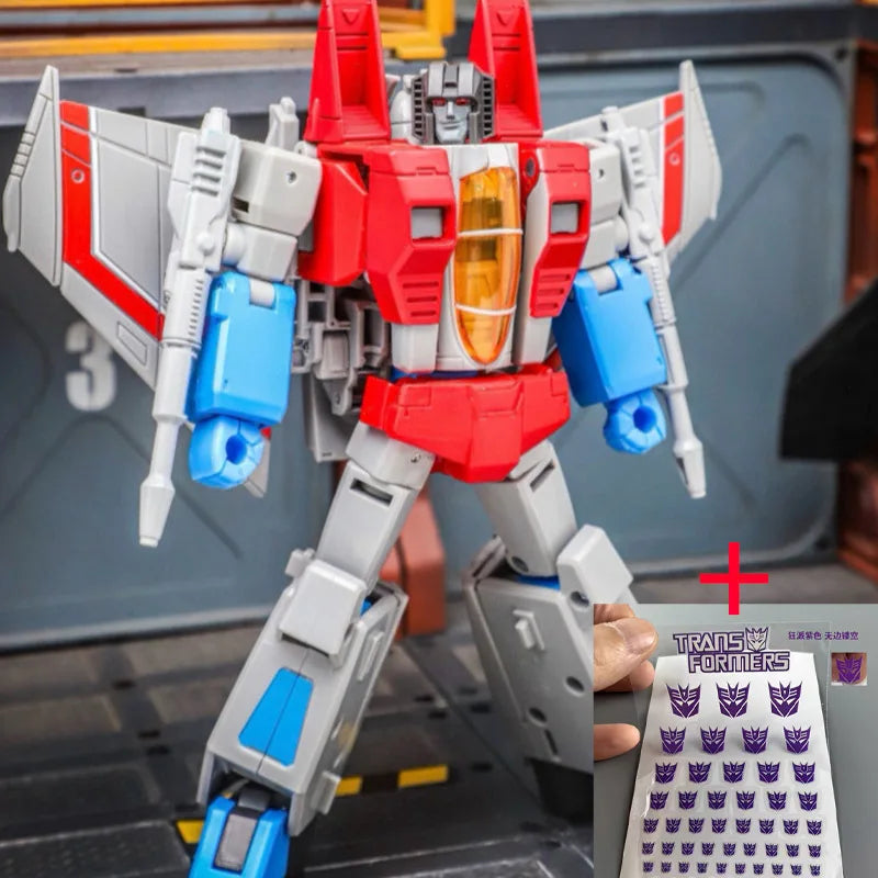 New JCS SS86 Starscream Action Figure KO Transformation Seekers G1 Skywarp Thundercracker Figures 18cm Collection Model Toys