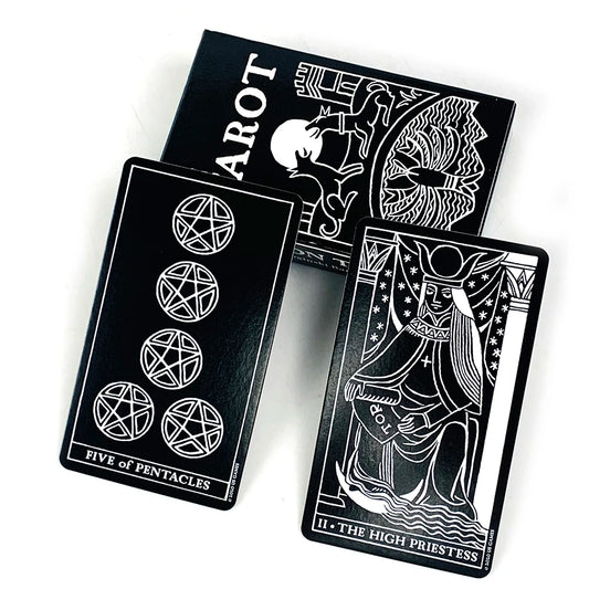 Hot Selling Tarot Cards Leisure Entertainment Card Family Gathering Divination Deck Tarot Board Playing Card Game New Year Gift