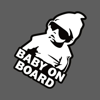 Warning Car Sticker Baby on Board Stickers Color Vinyl Film PVC Decal Creative Stickers Vehicles Motorcycle Exterior Accessories