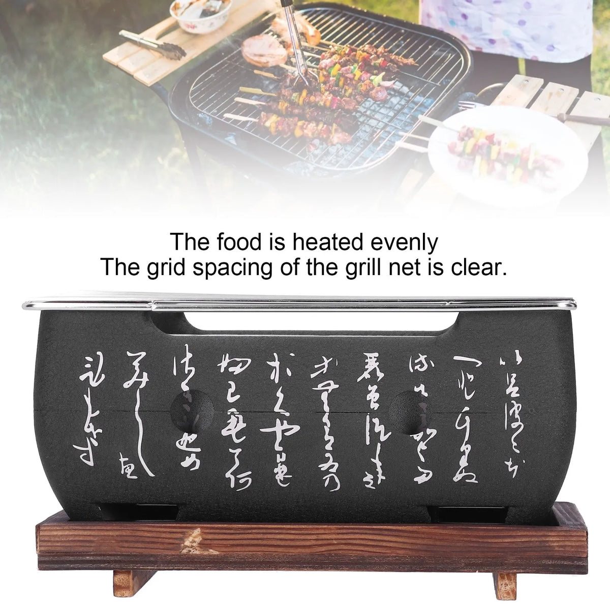 Japanese Barbecue Grill Mini Household Aluminium Alloy Charcoal Barbecue Stove Oven Accessories Barbecue Oven Portable BBQ Grill