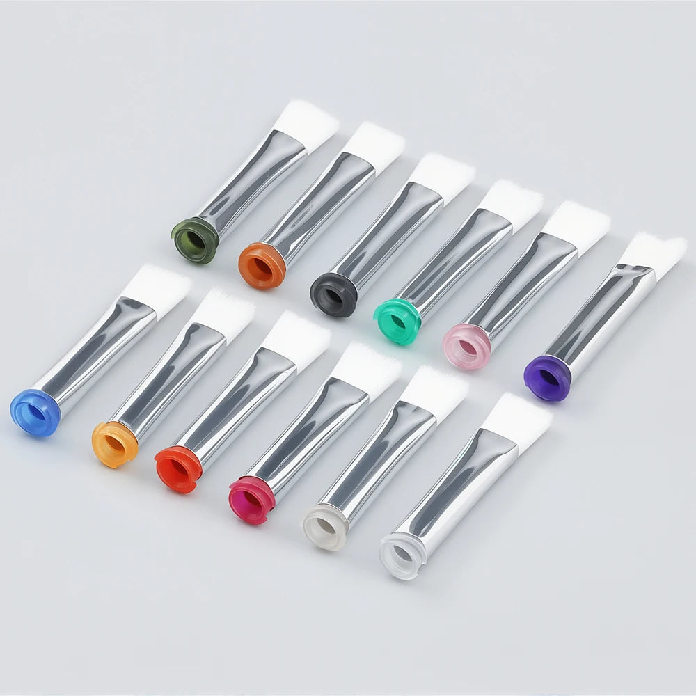 5Pcs 7-8mm Flat Mouth Soft Brush Needle Dispensing Injection Needle Precision Dispensing Machine Glue Coating Needle