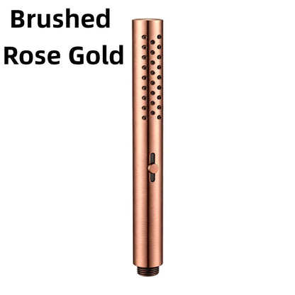 Brushed Nickel Stainless steel Hand Shower Head with 1.5M Hose Water Saving Handshower Shower Brass Bracket Accessor